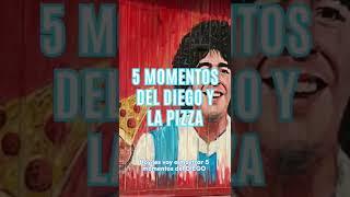 DIEGO ARMANDO MARADONA y la PIZZA 