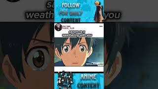 weathering with you edits 4k |#anime #animeedit #weatheringwithyou