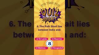 Viral MCQ Quiz- The Quiz Corner - Test your knowledge #geographyquiz #indiangeography #general