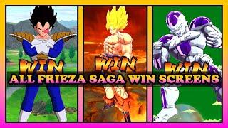 (Dragon Ball Legends) EVERY FRIEZA SAGA WIN SCREEN IN CHRONOLOGICAL ORDER - NOVEMBER 2022 [4K]