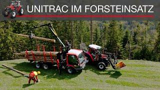 3 Achsen? I Unitrac 122 LDrive im Forsteinsatz