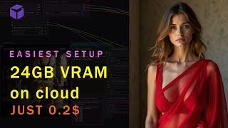 24GB VRAM for $0.22 - Cheap GPUs for ComfyUI and FLUX | Easy 1 click installation and downloads