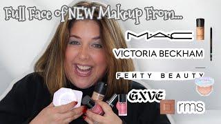 MAC Studio Fix! VICTORIA BECKHAM Seafoam! RMS Bronzer! Fenty Highlight! GXVE Blush & Gloss!