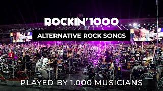 Epic performance: 1000 musicians on stage play Alternative Rock songs | Rockin'1000