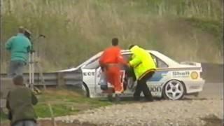 BTCC Outlon Park 1992 Gravett crashes