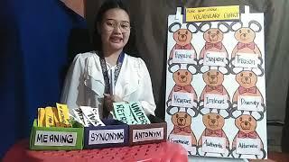 Material for Teaching Vocabulary |DESIGNING LANGUAGE LEARNING MATERIALS