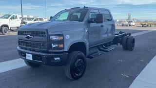 2024 Chevy Silverado 5500 HD Sterling Grey Metallic