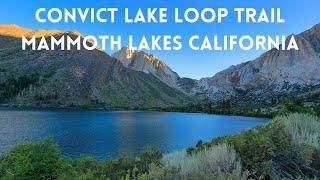 CONVICT LAKE LOOP TRAIL MAMMOTH LAKES CALIFORNIA