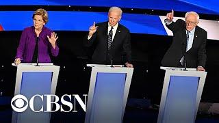 Democrats debate gender in politics, sexism and war during Iowa debate