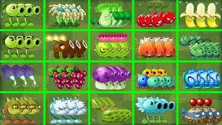 PVZ 2 Random 20 Teams 3 OLD Plants - Which Team Will Win? - Pvz 2 Team Plant vs Team Plant