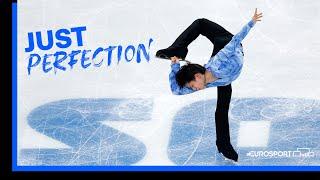 Absolute Perfection | Yuzuru Hanyu's Stunning 2014 Performance to “Parisienne Walkways” | Eurosport