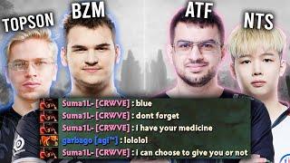 BZM TOPSON vs ATF NOTHINGTOSAY in EU pubs..