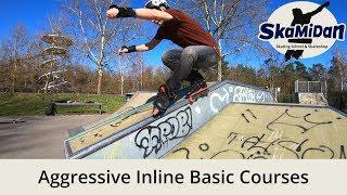 Aggressive Inline Skating Basic Courses — Skate School Weil am Rhein SkaMiDan — Book NOW!