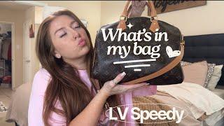 What’s in my Bag | LV Speedy 