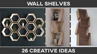 26 Creative Wall Shelves Ideas #1 – DIY Home Decor