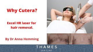 Why Cutera? Excel HR Laser treatment to treat unwanted or excessive hair growth - Thames Skin Clinic