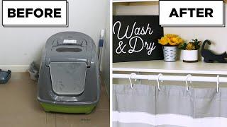 Cat Room & Laundry Room Makeover