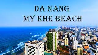 Da Nang My Khe beach Vietnam Walking tour 4K (2024)