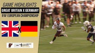 GREAT BRITAIN X GERMANY | IFAF EUROPEAN CHAMPIONSHIP 24/25 | Game Highlights