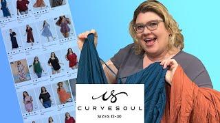 CurveSoul Plus-Size Haul for SPRING  to SUMMER 2024 ️FUN Fashion Haul | Sizes 12-30