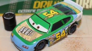 Mattel Disney Cars Johnny Blamer Faux Wheel Drive #54 Piston Cup Racer (Forlorn Favorites Ep. 24)