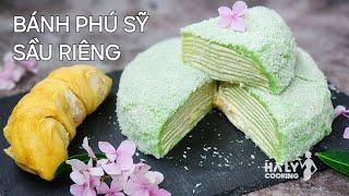 Cách làm Bánh Phú Sỹ Sầu Riêng | Hà Ly Cooking