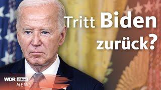 US-Wahlkampf gegen Trump: Bleibt Biden Präsidentschaftskandidat?  | WDR Aktuelle Stunde