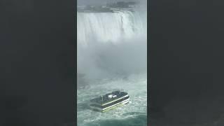 Stunning beauty of Niagara Falls, composed of three falls: American, Bridal Veil, and Horseshoe!