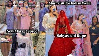 Priyanka Chopra's Wedding Lehenga: Sabyasachi Dupe | Indian outfit at affordable prices - New Market