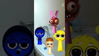 Спрунки у МЕНЯ в ДОМЕ в реальной жизни ! Sprunki Incredibox in real life ! #shorts #sprunki