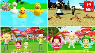 เพลงเป็ด รวมเพลงเด็กฟัง ก้าบ ก้าบ ก้าบ -  Thai Duck Song by KidsMeSong