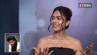 Mrunal Thakur about Dulquer Salmaan | Dq