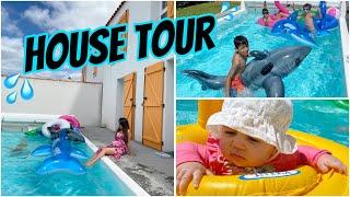 HOUSE TOUR !!! PREMIER JOUR DES VACANCES 