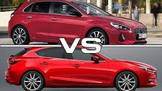2017 Hyundai i30 vs 2017 Mazda 3