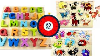 Ultimate Preschool Learning Video for Toddlers, Best Toy learn ABC, Counting, Insects & Farm Animals