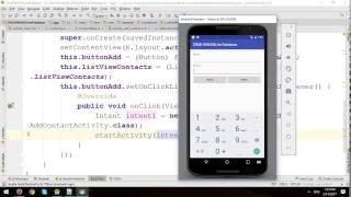 Android Tutorial - SQLite CRUD - Part 1