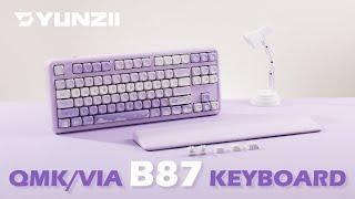 UNBOXING B87: QMK/VIA 80% MECHANICAL KEYBOARD