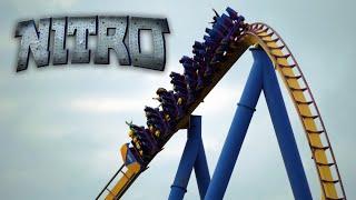 Nitro Review Six Flags Great Adventure B&M Hyper Coaster