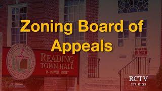 Zoning Board of Appeals 08-06-2024