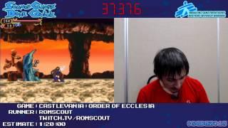 Castlevania: Order of Ecclesia :: SPEED RUN [DS] by romscout #SGDQ 2013