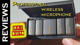 7RYMS iRay DW40 4 Channel Wireless Lavalier Microphone | 2024 Review