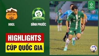 Highlights: HAGL - Trường Tươi Bình Phước | Công Phượng nổ súng, loạt penalty cân não