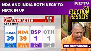 Election Results In UP | NDA And INDIA Neck To Neck Fight In Uttar Pradesh