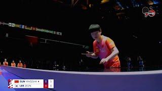 SUN YINGSHA vs LEE ZION (CHINA vs KOREA) - ITTF TEAM BUSAN 2024 WOMEN TEAM