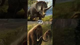 T REX VS MAMMOTH, ELEPHANT, RHINO, TRICERATOPS,ETC SIZE COMPARISON#shorts