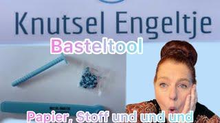 Bastelhaul ️  Knutsel Engeltje  ️ Kennt Ihr alle oder nicht? ️ Basteltool für Papier,Stoff, etc