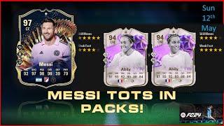 FC24 |    97 Mbappe AND now 97 Messi are in packs!  and New Evo and New Icon!