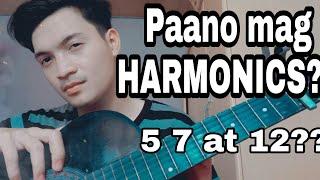 Paano mag Harmonics sa gitara? Paano gawin ang Harmonics?