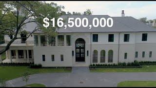 Inside a New $16.5M Mansion in Houston | River Oaks Luxury