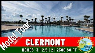 MODEL TOUR 3 Bedrooms NEW Homes for Sale in Clermont Florida